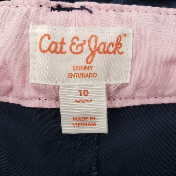 NWT Cat & Jack Girls School Uniform Pants Size 10 - Two Pack Fighter Pil… - Picture 4 of 7